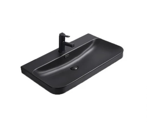 Раковина Gid Integrado 80 Bm9580s 72211 цвет Черный матовый