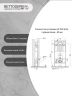 Инсталляция Bettoserb Sava Free Standing SFS40006485 для унитаза с клавишей смыва Bricks цвет Графит матовый