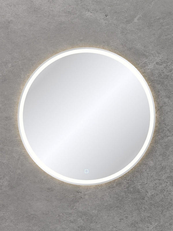 Зеркало BelBagno 80 SPC-RNG-800-LED-3000K-TCH с подсветкой с сенсорным выключателем