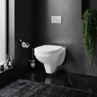 Унитаз Damixa Jupiter DX77C1738SC подвесной с сиденьем Микролифт фарфор подвесной