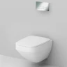 Комплект унитаза с инсталляцией AM.PM Inspire V2.0 FlashClean IS47051.50A1700 с сиденьем Микролифт и клавишей смыва Хром фарфор подвесной