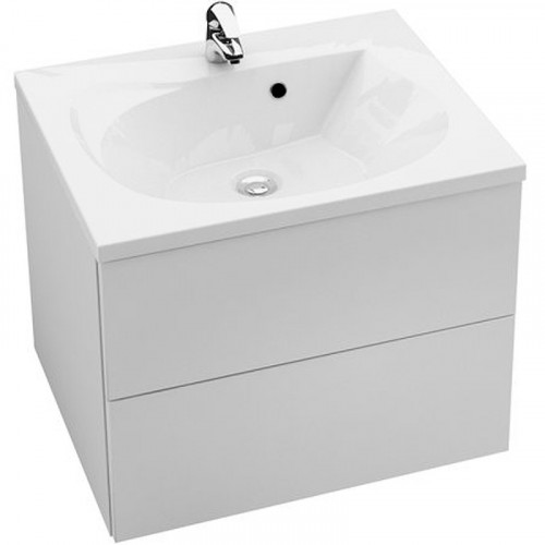 Тумба под раковину Ravak SD Rosa II 60 X000000924 подвесная Белая МДФ / ЛДСП
