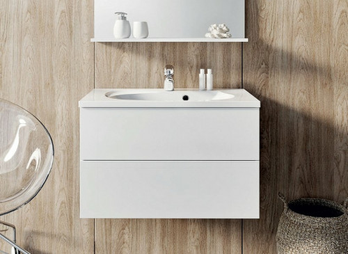 Тумба под раковину Ravak SD Rosa II 60 X000000924 подвесная Белая МДФ / ЛДСП