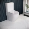 Унитаз компакт RGW SW-03 67420103-01 с бачком и сиденьем Микролифт фаянс напольный