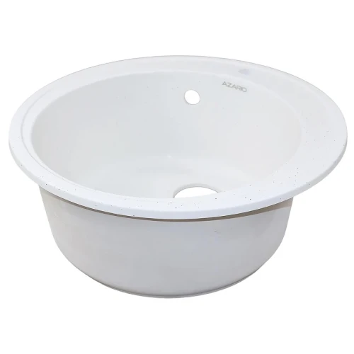 Кухонная мойка Azario Solo 50.5 CS00105233 цвет Белый крап