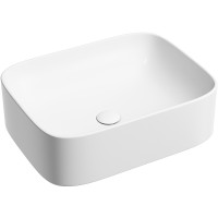 Раковина-чаша Ceramicanova Element 51 CN6052MW Белая матовая фарфор накладная
