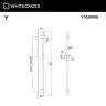 Душевая штанга Whitecross Y brushed nickel Y1020NIB цвет Никель брашированный