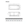 Акриловая ванна Relisan Viktoria 170х70 Гл000026566 цвет Белый