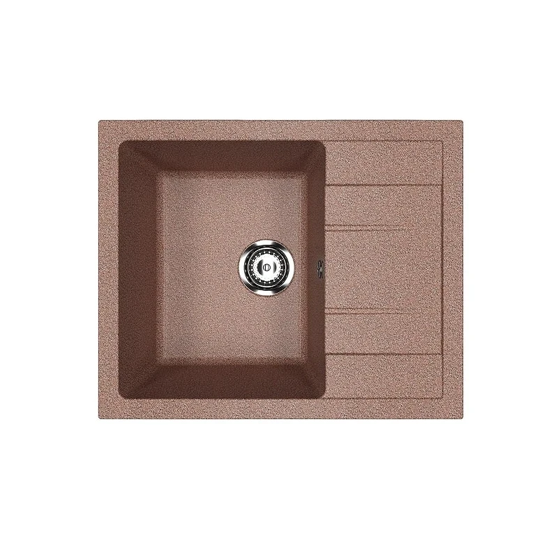 Кухонная мойка Ulgran Classic U-607-307 цвет Терракот