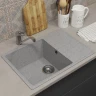 Кухонная мойка Uperwood ECON UPD-506-003 60 4910201241 цвет Светло-серый