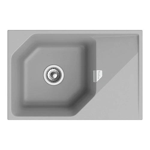 Кухонная мойка Rivelato Locus LS-75 grigio metallizzat цвет Серый металлик