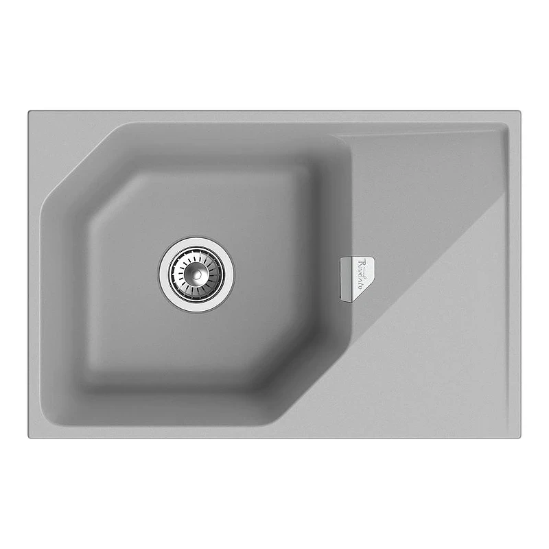 Кухонная мойка Rivelato Locus LS-75 grigio metallizzat цвет Серый металлик