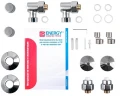 Водяной полотенцесушитель Energy Classic Modus 800x500 EWTRCLASM0805010000 с полкой Хром нержавеющая сталь
