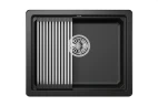 Кухонная мойка Granula Kitchen Space 55 5501U цвет Шварц