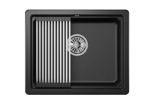 Кухонная мойка Granula Kitchen Space 55 5501U цвет Шварц
