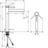 Смеситель для раковины Hansgrohe Finoris 76070700 Белый матовый латунь