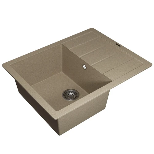 Кухонная мойка Uperwood Quartz Premium UPD-03-02 65 3910202109 цвет Бежевый матовый