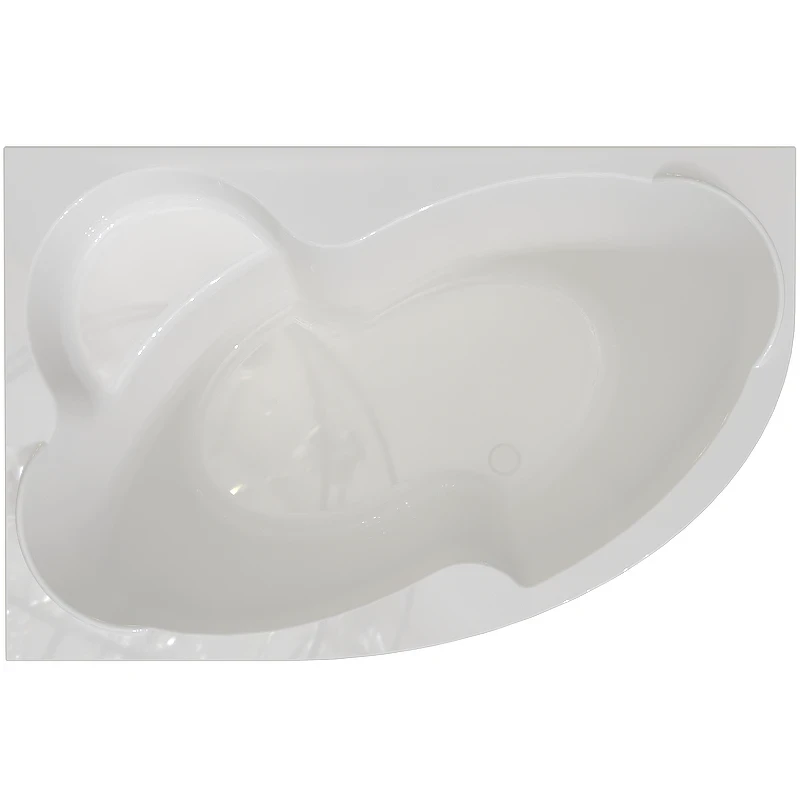 Акриловая ванна Timo Linna 169х110 L LINNA169L-SET цвет Белый
