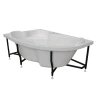 Акриловая ванна Timo Linna 169х110 L LINNA169L-SET цвет Белый