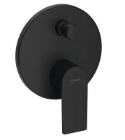 Смеситель для душа Hansgrohe Rebris E 72469670 цвет Черный матовый