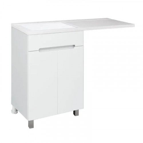 Тумба под раковину Runo Парма 120 00-00004160 цвет Белый