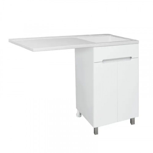 Тумба под раковину Runo Парма 120 00-00004160 цвет Белый