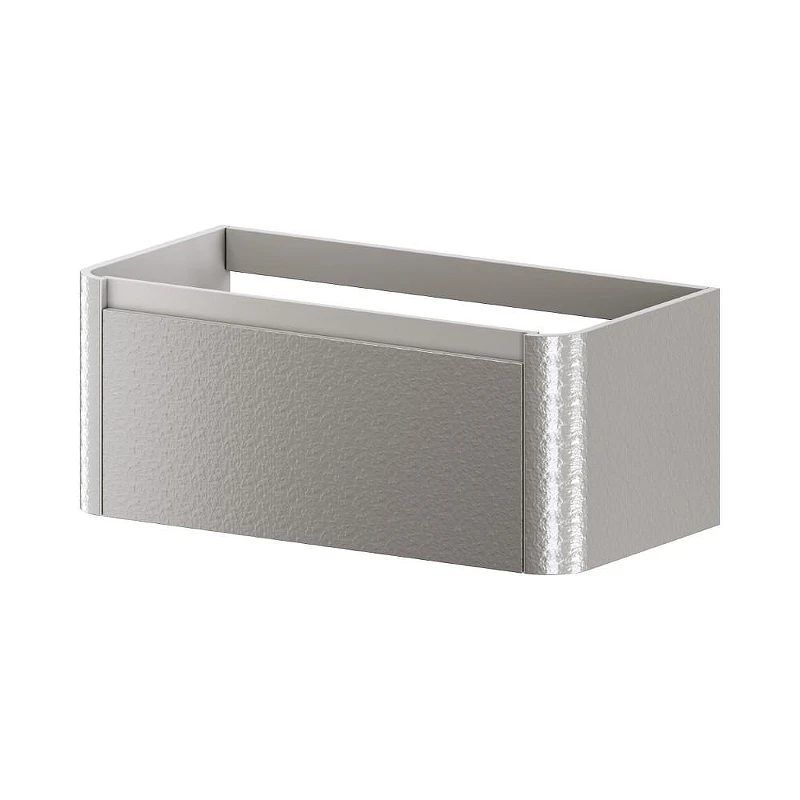 Тумба под раковину Boheme Armadi Art Voi 100 782-100-SF-SG подвесная Stone Finish цвет Серый камень