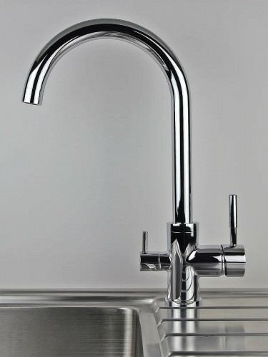 Смеситель для кухни Viko V-5104 Хром латунь на столешницу