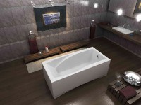 Акриловая ванна Bas Эвита 180x85 В 00043 без гидромассажа
