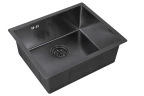 Кухонная мойка ZorG PVD Grafit 53 PVD 5344 GRAFIT цвет Графит