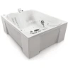 Акриловая ванна Aquatika Токио 190x150 цвет Белый