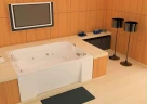 Акриловая ванна Aquatika Токио 190x150 цвет Белый