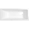 Акриловая ванна Whitecross Wave Slim 170x75 0111.170075.100.RELAX.WH с гидромассажем