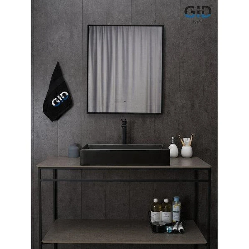 Раковина-чаша Gid Geometrico Bm9496 60,5 53363 цвет Черный матовый