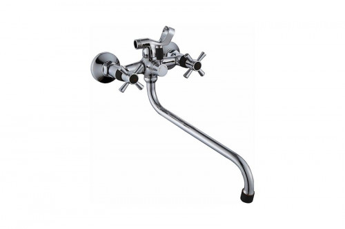 Смеситель для ванны Ekko E22118-8 универсальный цвет Хром Черный