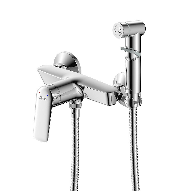 Гигиенический душ со смесителем Lemark Verba LM11418C цвет Хром