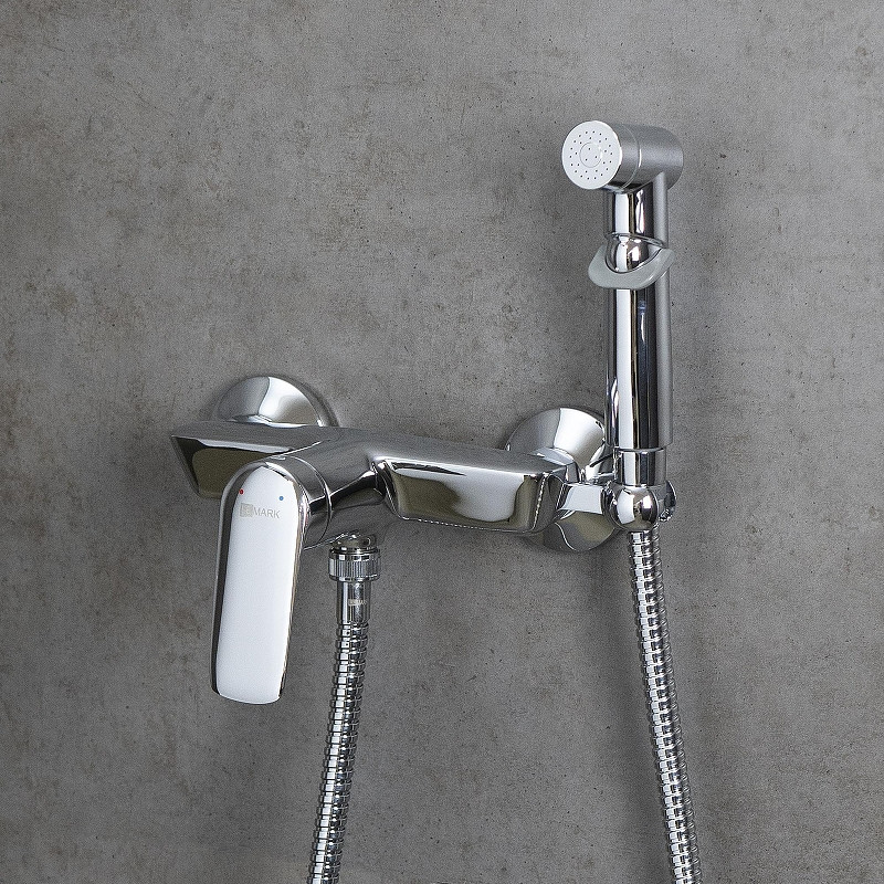 Гигиенический душ со смесителем Lemark Verba LM11418C цвет Хром
