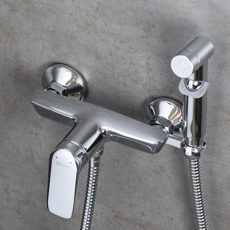 Гигиенический душ со смесителем Lemark Verba LM11418C цвет Хром