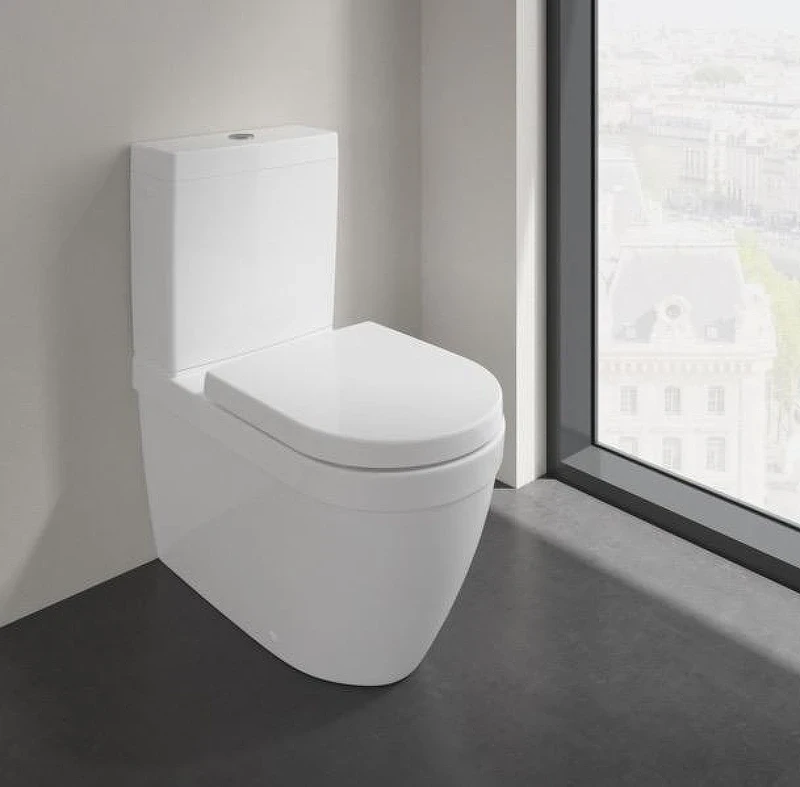 Унитаз компакт Villeroy&Boch Architectura 5691R001 цвет Альпийский белый без бачка и сиденья