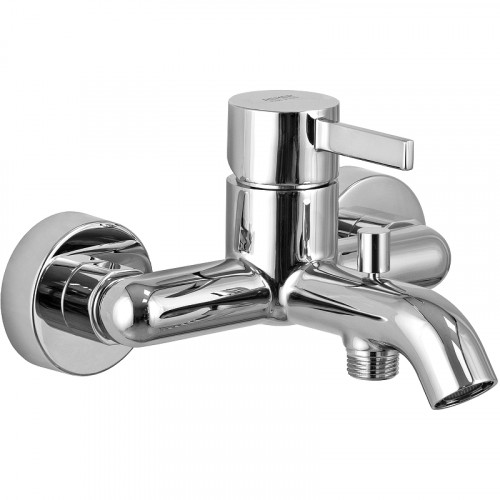 Смеситель для ванны Remer Metrica MC02 Хром латунь на стену