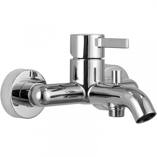 Смеситель для ванны Remer Metrica MC02 Хром латунь на стену