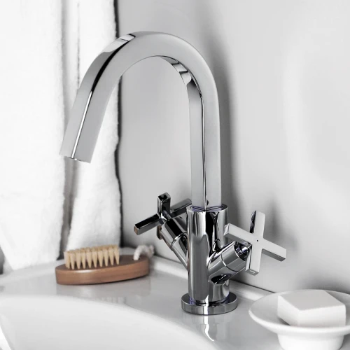 Смеситель для раковины WasserKRAFT Weser 7803 Хром латунь