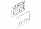 Клавиша смыва BelBagno Marmi BB010-MR-CHROME Хром глянцевый