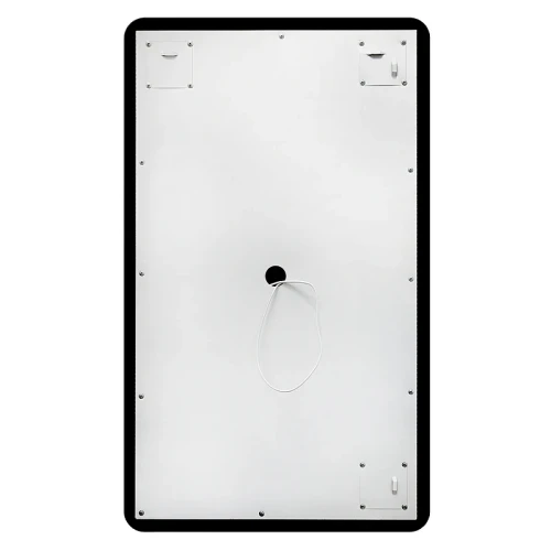 Зеркало Art&amp;Max Siena S 120 AM-SieS-1200-800-DS-F с подсветкой цвет Черный с бесконтактным выключателем