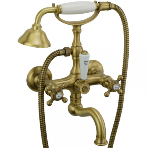 Смеситель для ванны Migliore Arcadia 18378 Бронза на стену