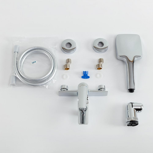 Смеситель для ванны Cezares Liner LINER-VD-01 цвет Хром