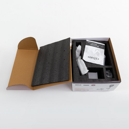 Смеситель для ванны Cezares Liner LINER-VD-01 цвет Хром