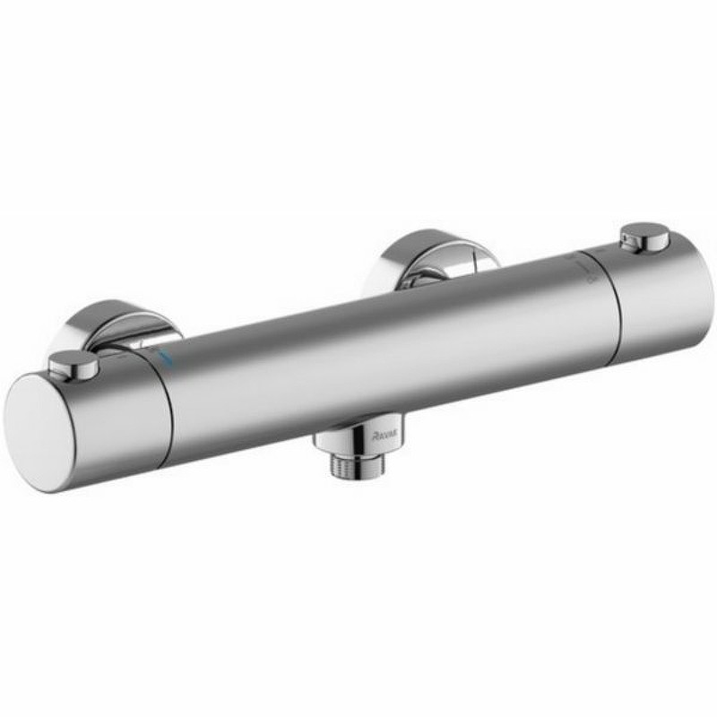 Смеситель для душа Ravak Puri PU 033.00/150 X070116 с термостатом Хром латунь на стену