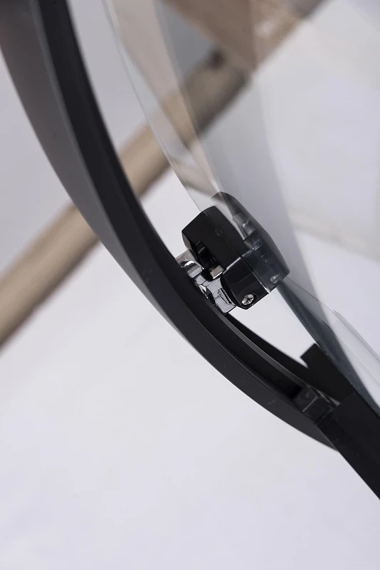 Душевой уголок Niagara Nova 120х80 682108111BLACK профиль цвет Черный матовый стекло прозрачное
