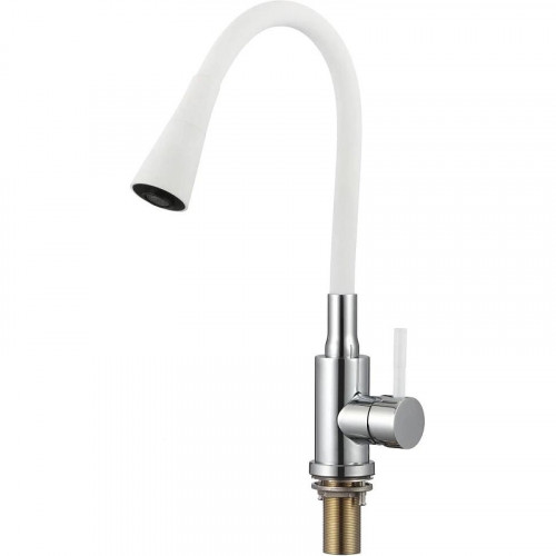 Смеситель для кухни Savol S-3002AM02 цвет Хром Белый